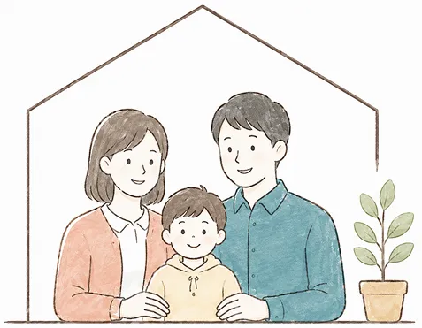 内覧対応の負担が少ない